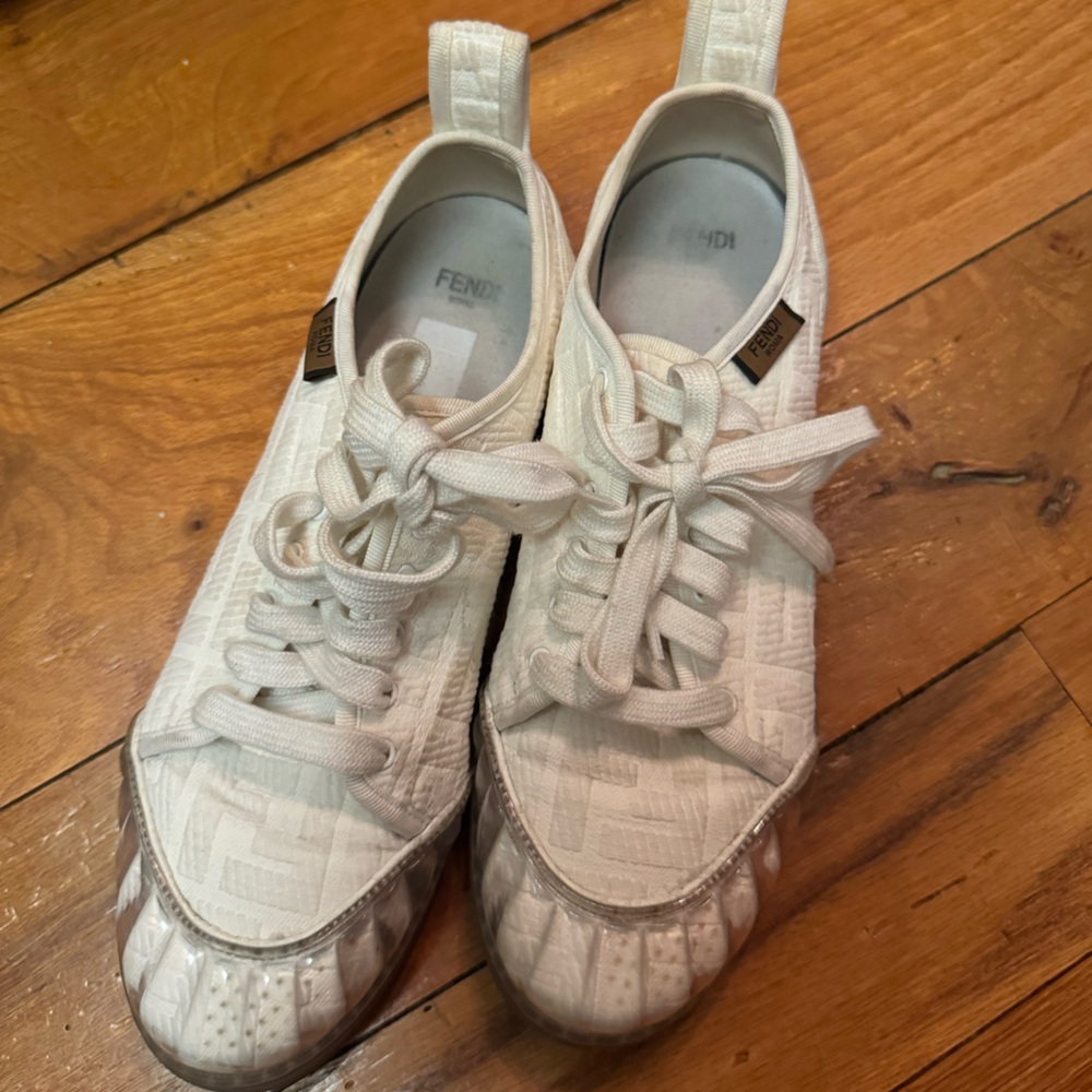 Fendi Canvas Trainers